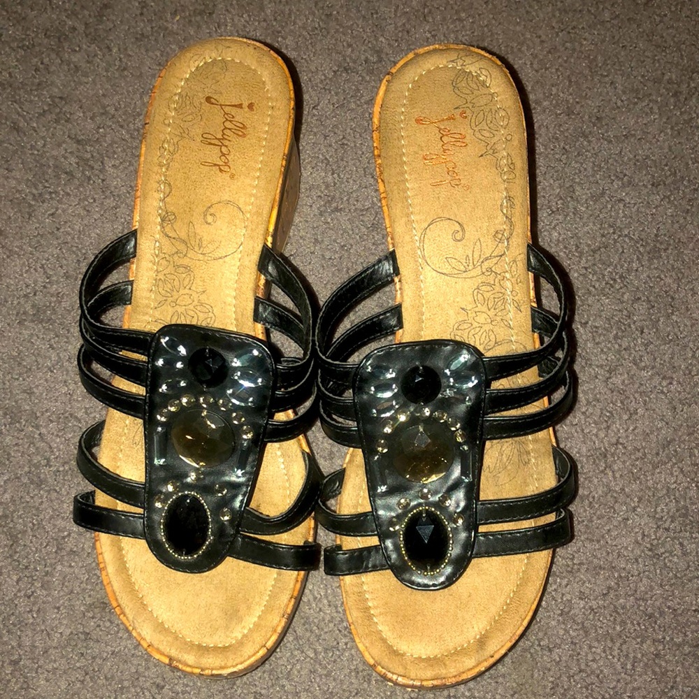 Worn once wedges